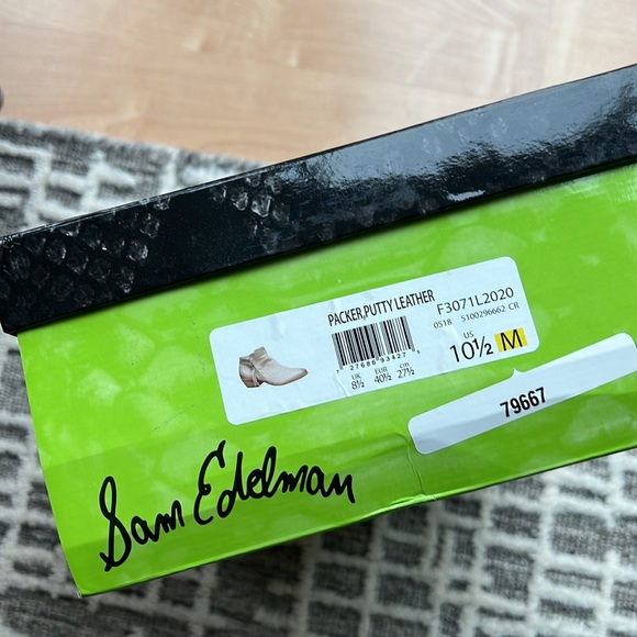 New Sam Edelman Packer Bootie in Putty Size 10.5 M - Picture 10 of 10